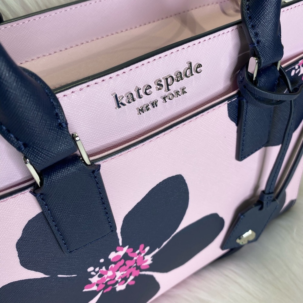 🌸Kate Spade🌸Cameron Grand Flora Satchel - Picture 4 of 8